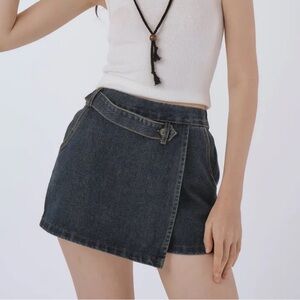 Storets Blue Denim Skort